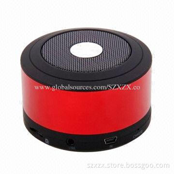 Flat Mini Cube Speakers, Made of Aluminum